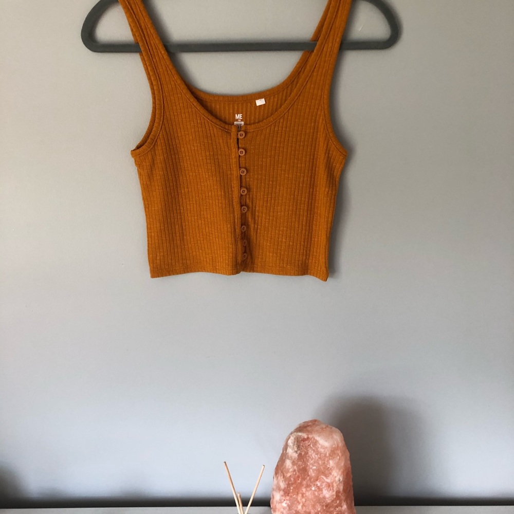 Button Down Tank Top
